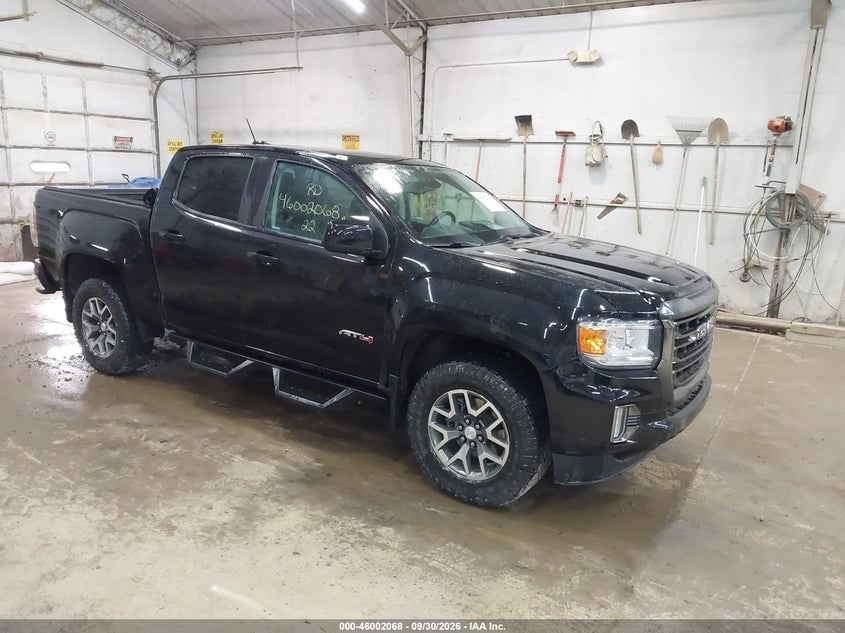 2022 GMC CANYON 4WD  SHORT BOX AT4 - LEATHER | 1GTG6FEN9N1230495 | UPCARS