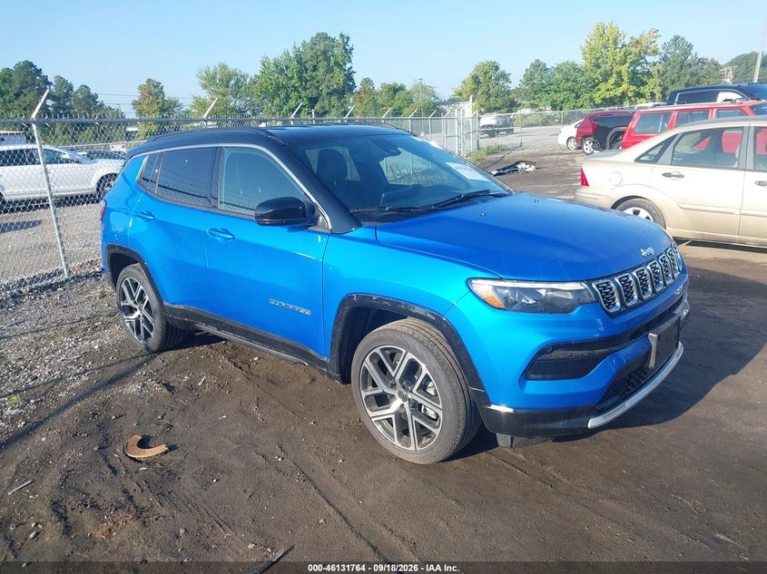 2025 JEEP COMPASS LIMITED 4X4 | 3C4NJDCN4ST614122 | UPCARS