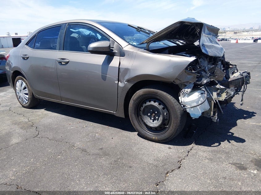 2018 TOYOTA COROLLA LE | 5YFBURHE5JP765021 | UPCARS