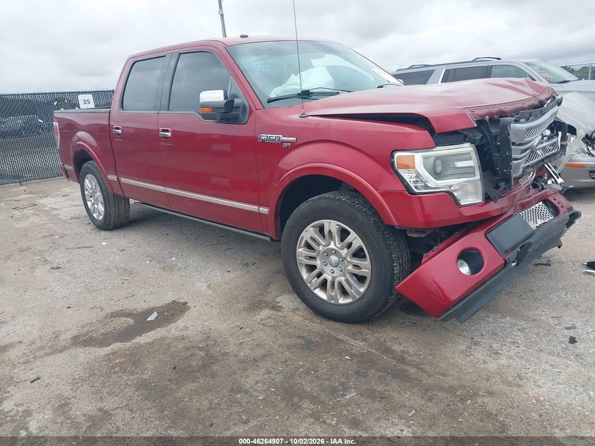 2013 FORD F-150 PLATINUM | 1FTFW1ET0DFA09768 | UPCARS