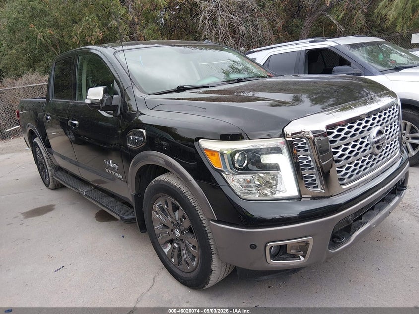 2017 NISSAN TITAN PLATINUM RESERVE | 1N6AA1E64HN528088 | UPCARS