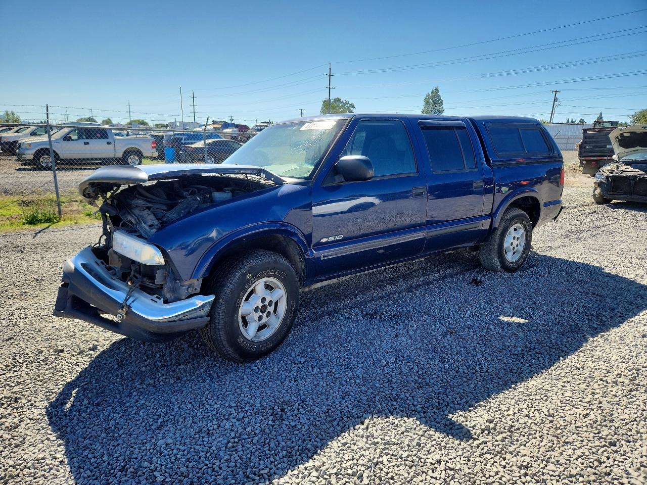 2001 CHEVROLET S10 | 1GCDT13W01K169570 | UPCARS