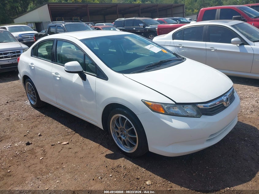 2012 HONDA CIVIC LX | 19XFB2F58CE042964 | UPCARS