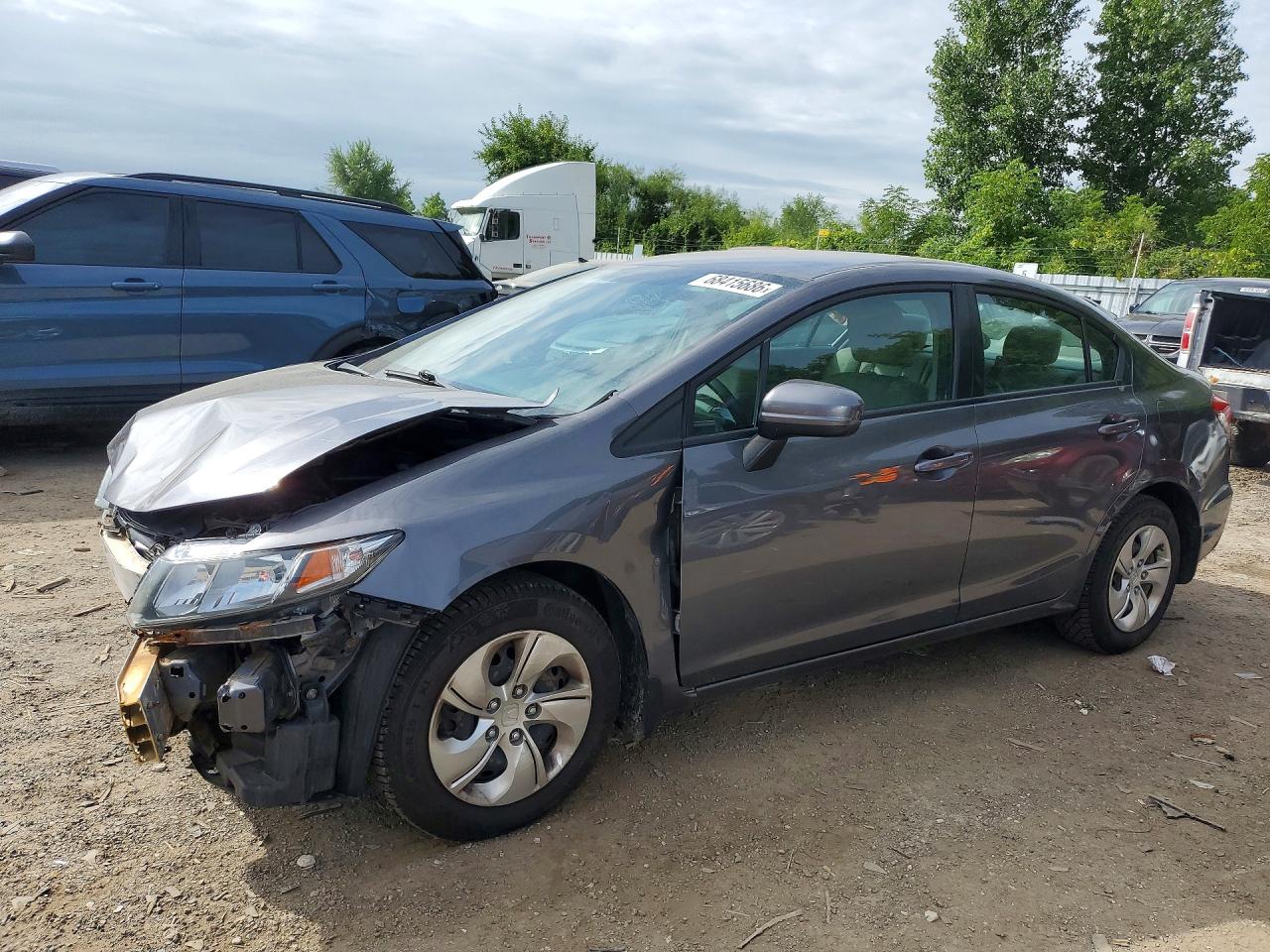 2015 HONDA CIVIC LX | 2HGFB2F49FH056986 | UPCARS