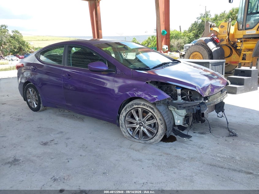 2015 HYUNDAI ELANTRA SE | 5NPDH4AE6FH585903 | UPCARS