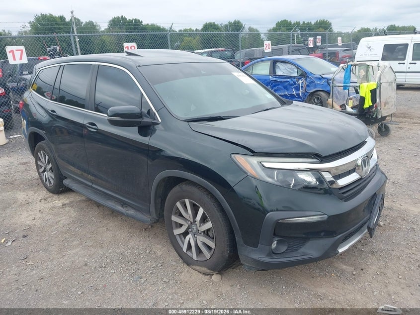 2019 HONDA PILOT EX-L | 5FNYF6H59KB021177 | UPCARS