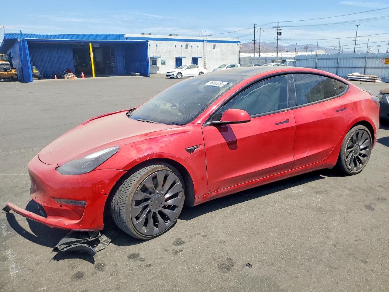 2022 TESLA MODEL 3 | 5YJ3E1EC7NF233809 | UPCARS
