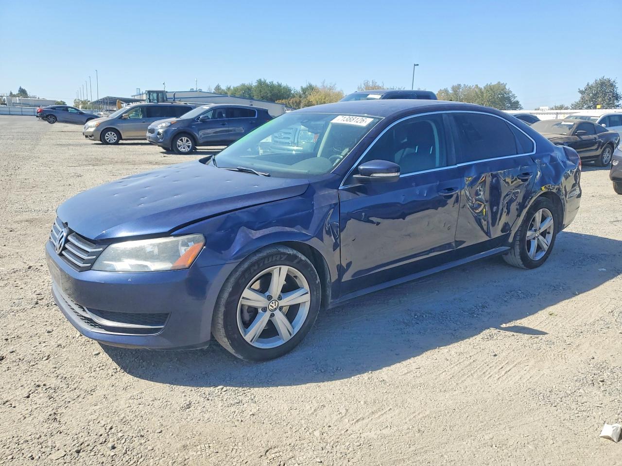 2014 VOLKSWAGEN PASSAT SE | 1VWBP7A34EC011687 | UPCARS
