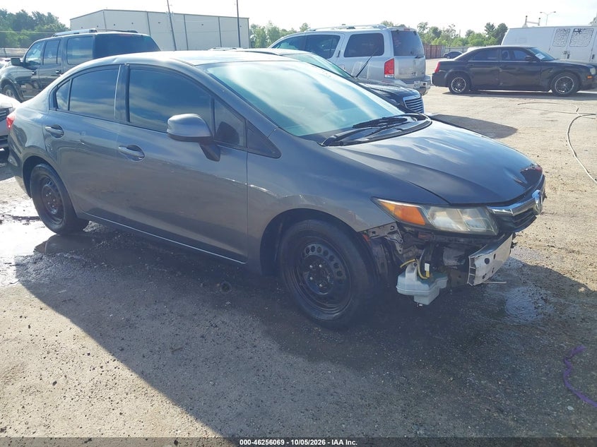 2012 HONDA CIVIC LX | 2HGFB2F56CH317642 | UPCARS