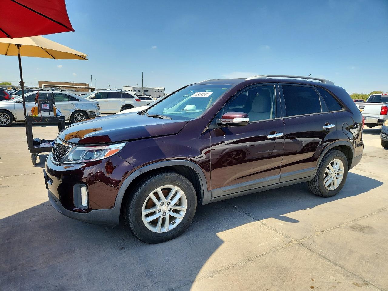 2014 KIA SORENTO LX | 5XYKT4A65EG537149 | UPCARS