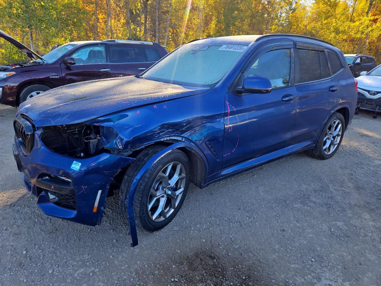 2021 BMW X3 XDRIVE30I | 5UXTY5C02M9G49610 | UPCARS