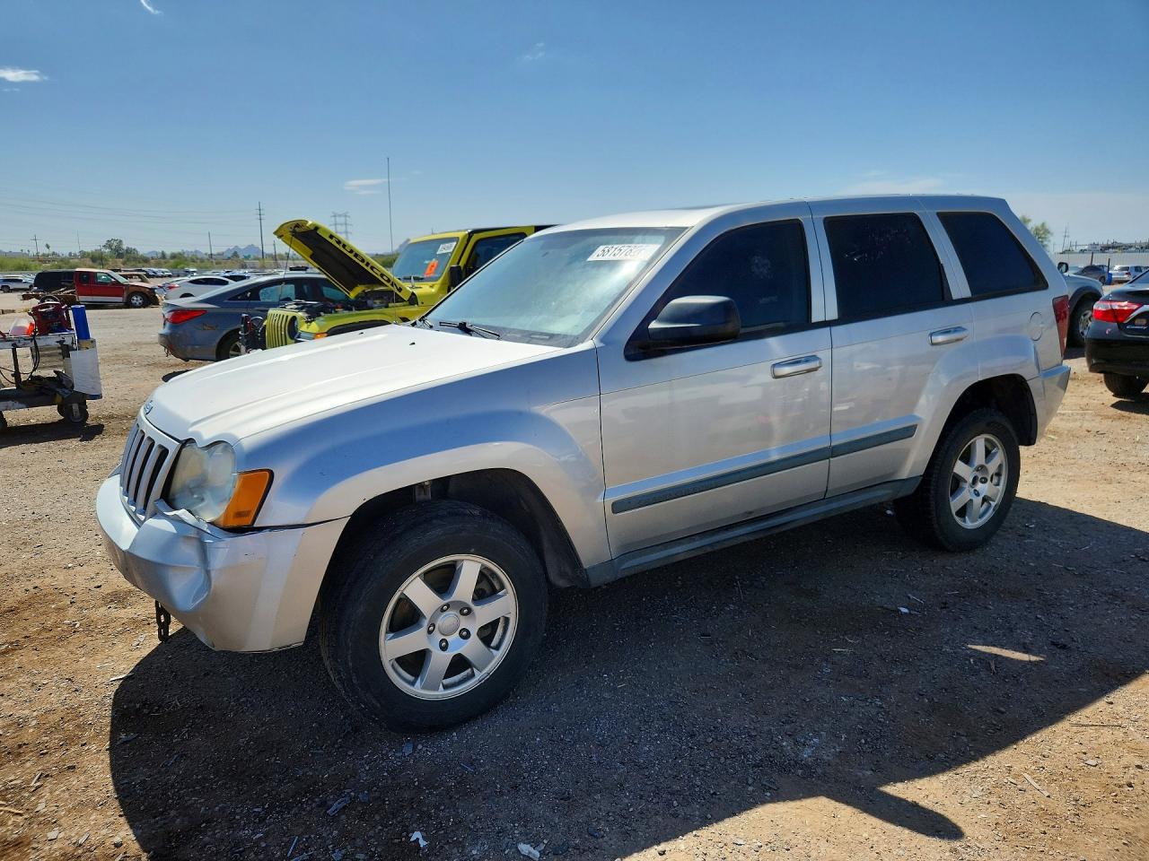 2008 JEEP CHEROKEE LAREDO | 1J8GR48K58C193993 | UPCARS