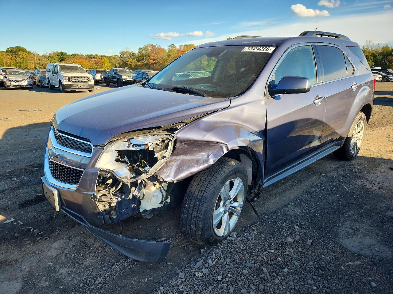 2013 CHEVROLET EQUINOX LT | 2GNFLNEK1D6385789 | UPCARS
