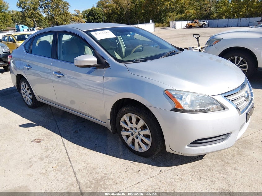 2013 NISSAN SENTRA S | 3N1AB7AP5DL628117 | UPCARS