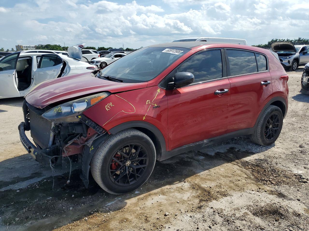 2017 KIA SPORTAGE LX | KNDPMCAC4H7276780 | UPCARS