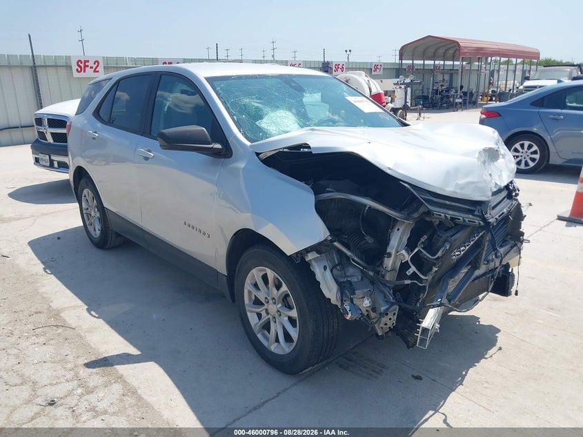 2020 CHEVROLET EQUINOX FWD LS | 3GNAXHEVXLS730585 | UPCARS