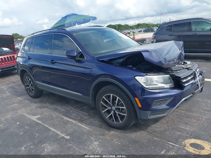 2021 VOLKSWAGEN TIGUAN 2.0T SE/2.0T SE R-LINE BLACK/2.0T SEL | 3VV3B7AX2MM059177 | UPCARS