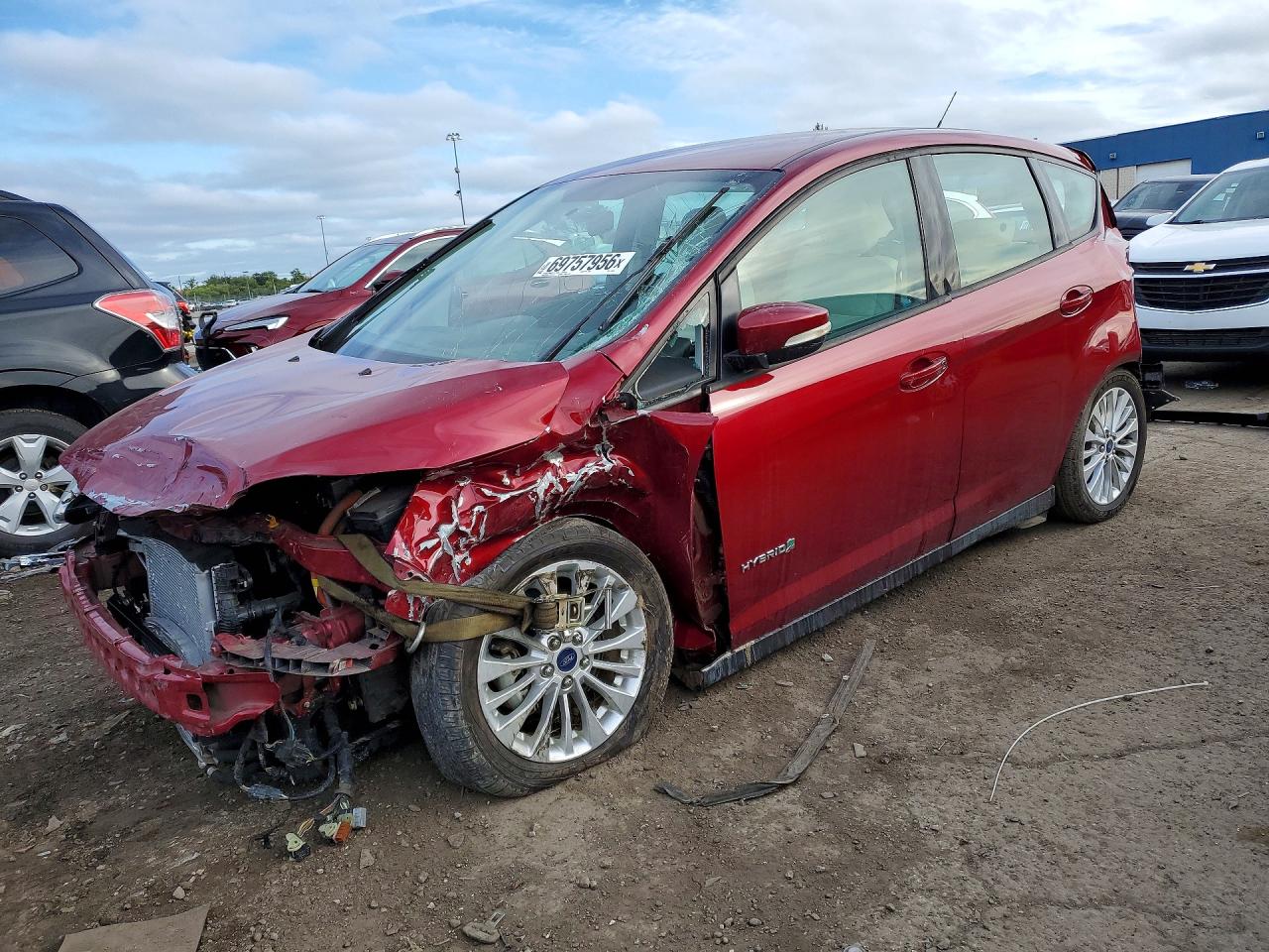 2017 FORD CMAX SE | 1FADP5AU1HL117873 | UPCARS