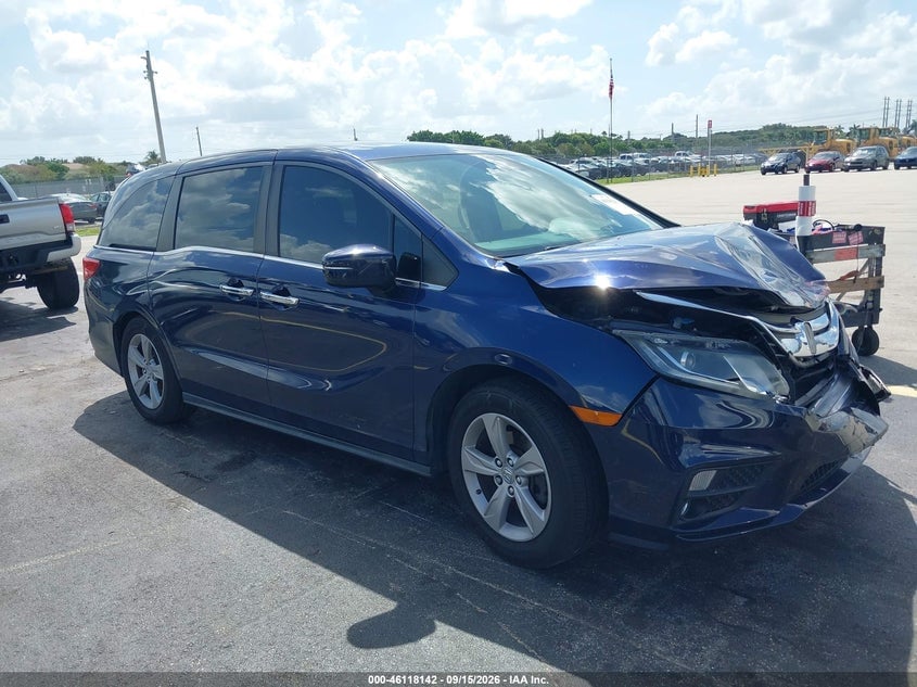 2020 HONDA ODYSSEY EX-L/EX-L W/NAVI   RES | 5FNRL6H77LB005219 | UPCARS