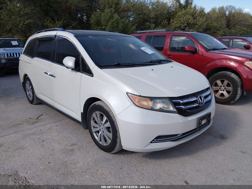 2014 HONDA ODYSSEY EX-L | 5FNRL5H61EB033733 | UPCARS