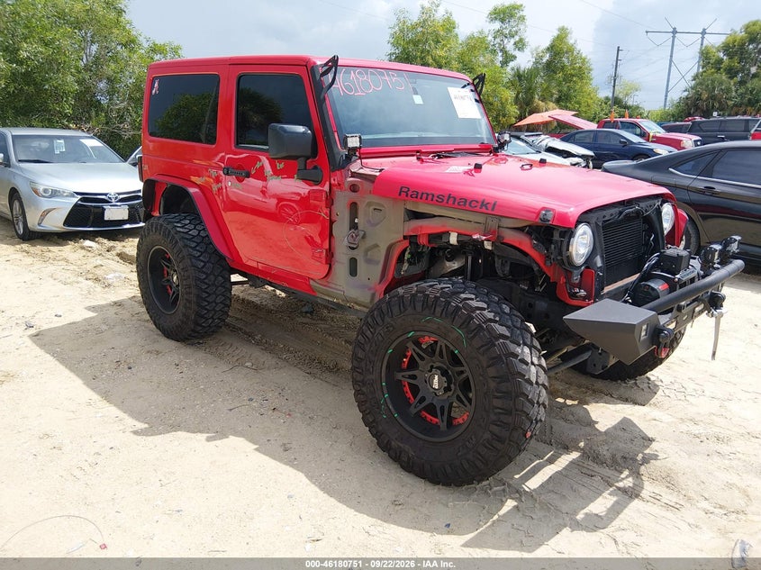 2017 JEEP WRANGLER SAHARA 4X4 | 1C4AJWBGXHL589924 | UPCARS
