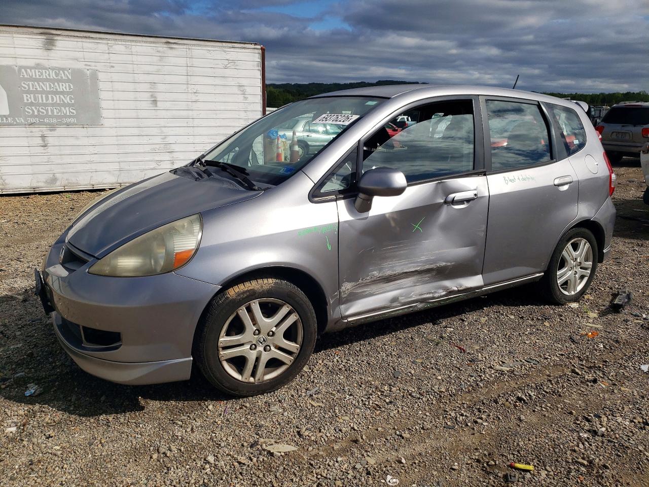 2007 HONDA FIT S | JHMGD37627S019354 | UPCARS