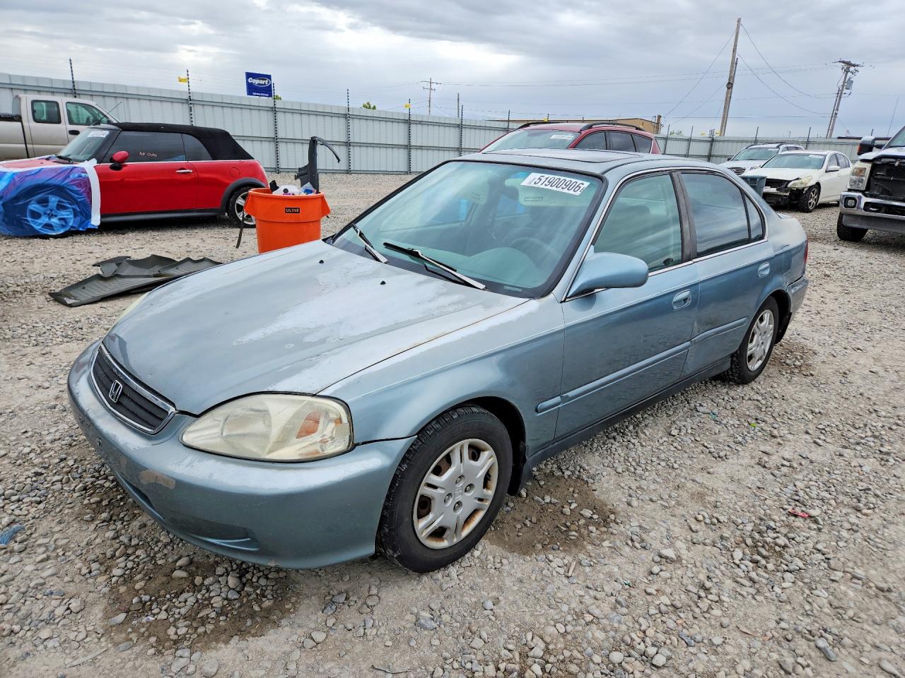 1999 HONDA CIVIC EX | 1HGEJ8640XL041296 | UPCARS