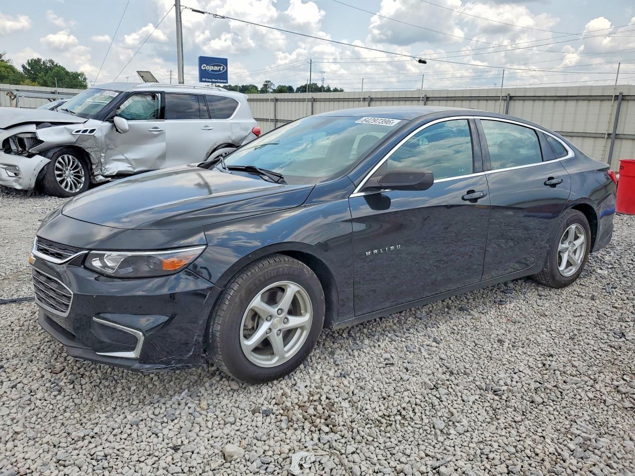 2017 CHEVROLET MALIBU LS | 1G1ZB5ST6HF251256 | UPCARS