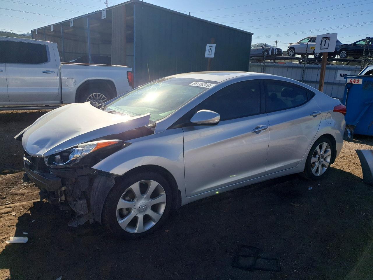 2013 HYUNDAI ELANTRA LIMITED | KMHDH4AE5DU861129 | UPCARS