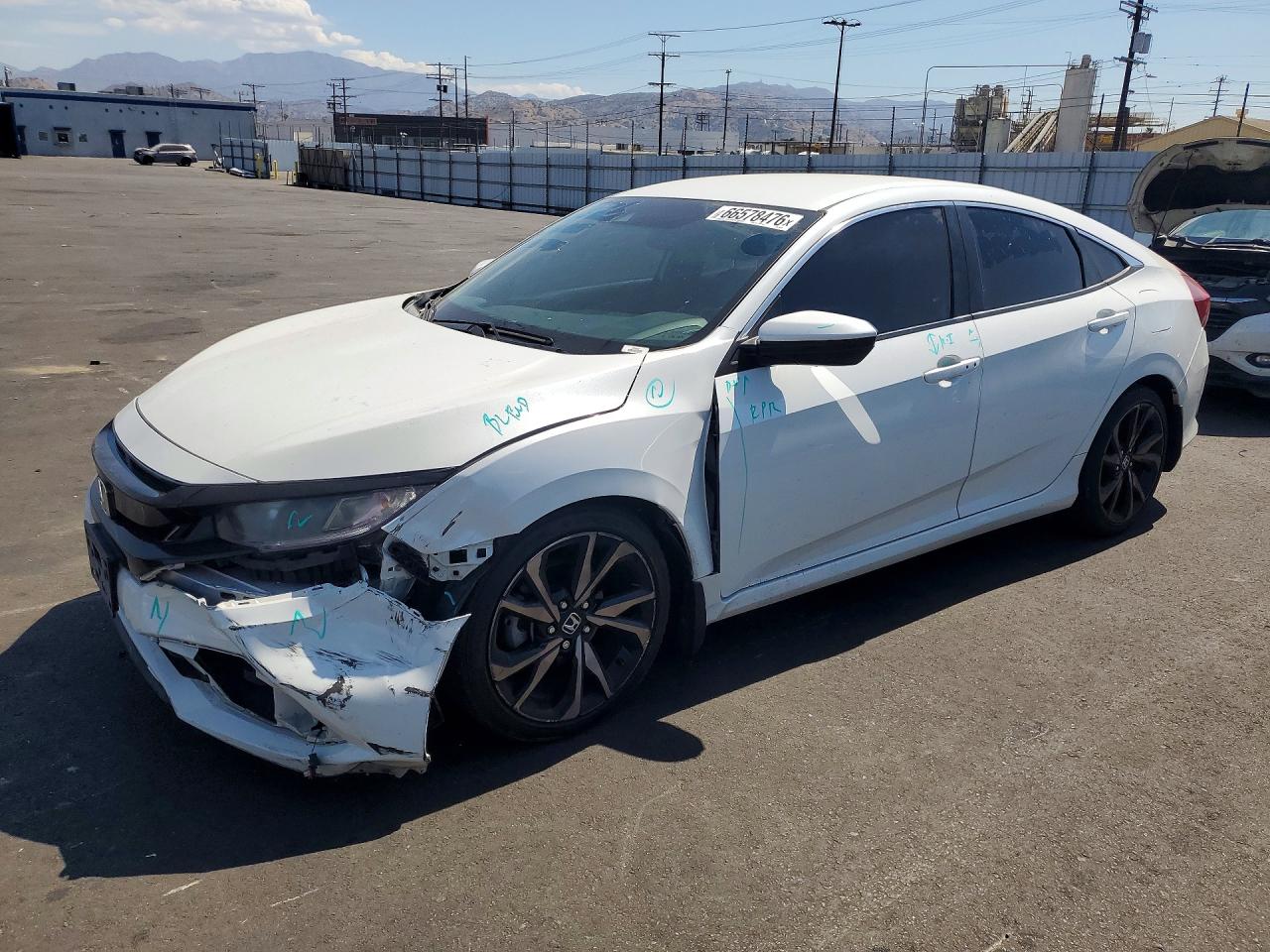 2019 HONDA CIVIC SPORT | 2HGFC2F89KH592413 | UPCARS