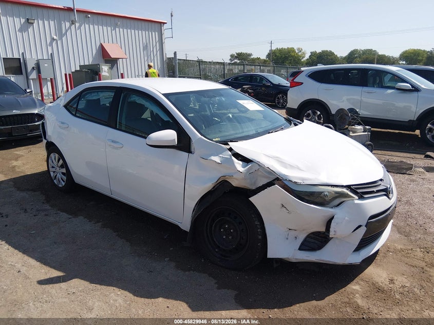 2016 TOYOTA COROLLA LE | 5YFBURHE4GP413296 | UPCARS