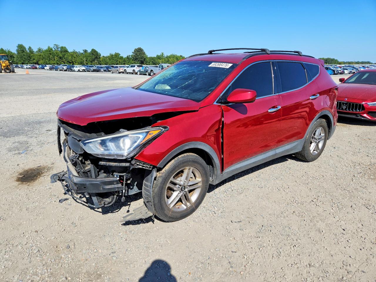 2017 HYUNDAI SANTA FE 2.4L | 5XYZUDLB7HG498820 | UPCARS
