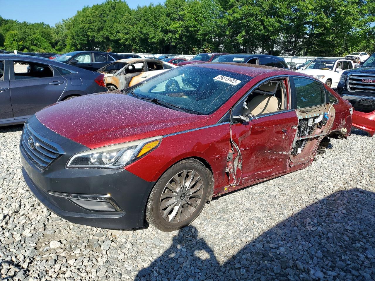 2015 HYUNDAI SONATA LIMITED | 5NPE34AF6FH108822 | UPCARS