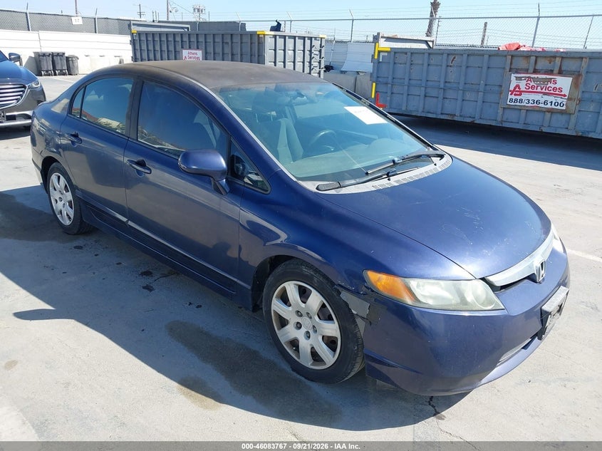 2007 HONDA CIVIC LX | 1HGFA16507L105146 | UPCARS