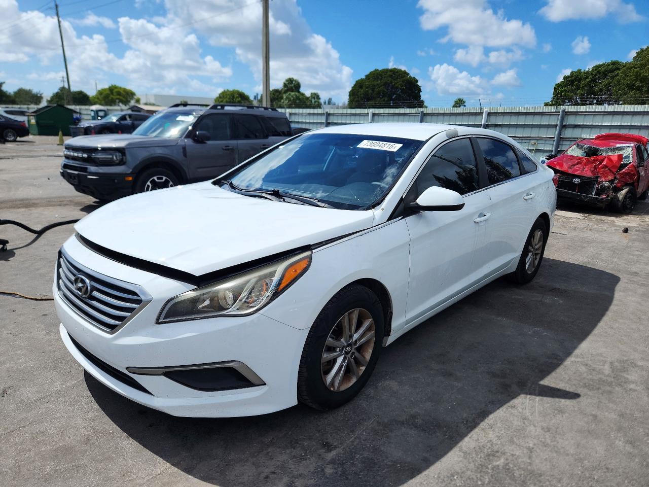 2016 HYUNDAI SONATA SE | 5NPE24AF8GH365176 | UPCARS