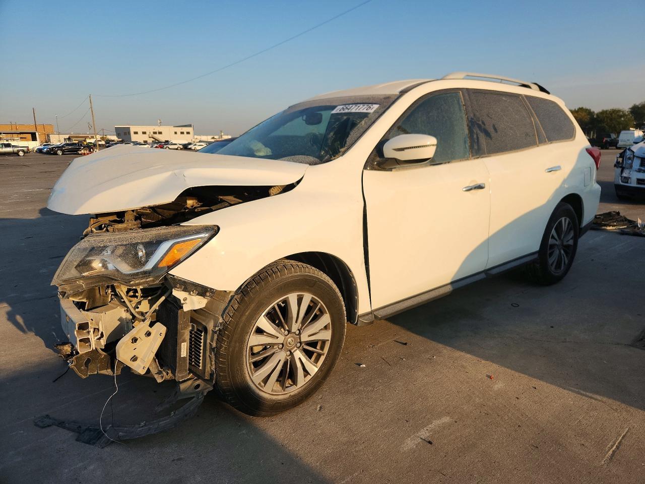 2017 NISSAN PATHFINDER SV | 5N1DR2MN9HC613538 | UPCARS