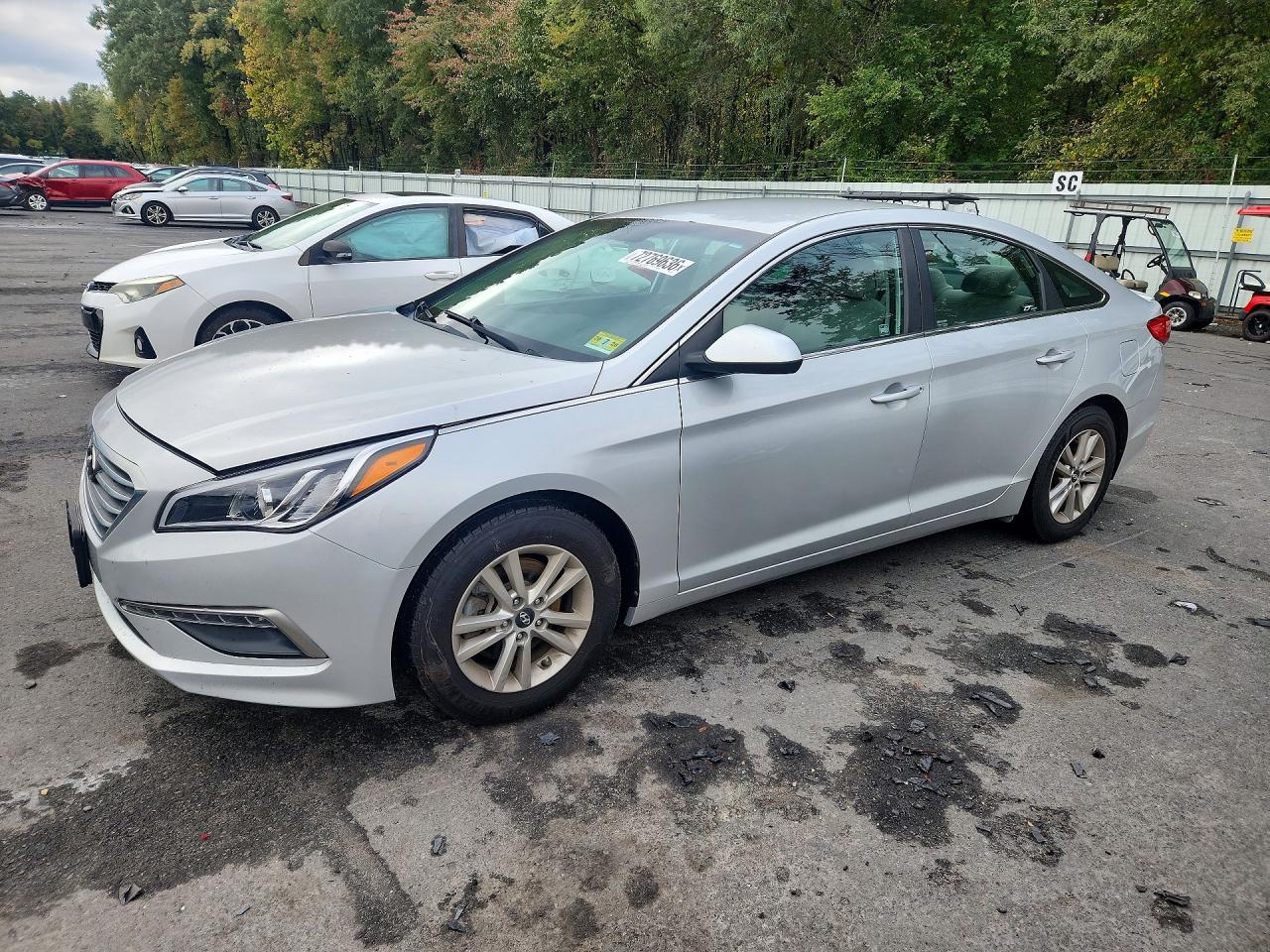 2015 HYUNDAI SONATA SE | 5NPE24AF2FH066149 | UPCARS