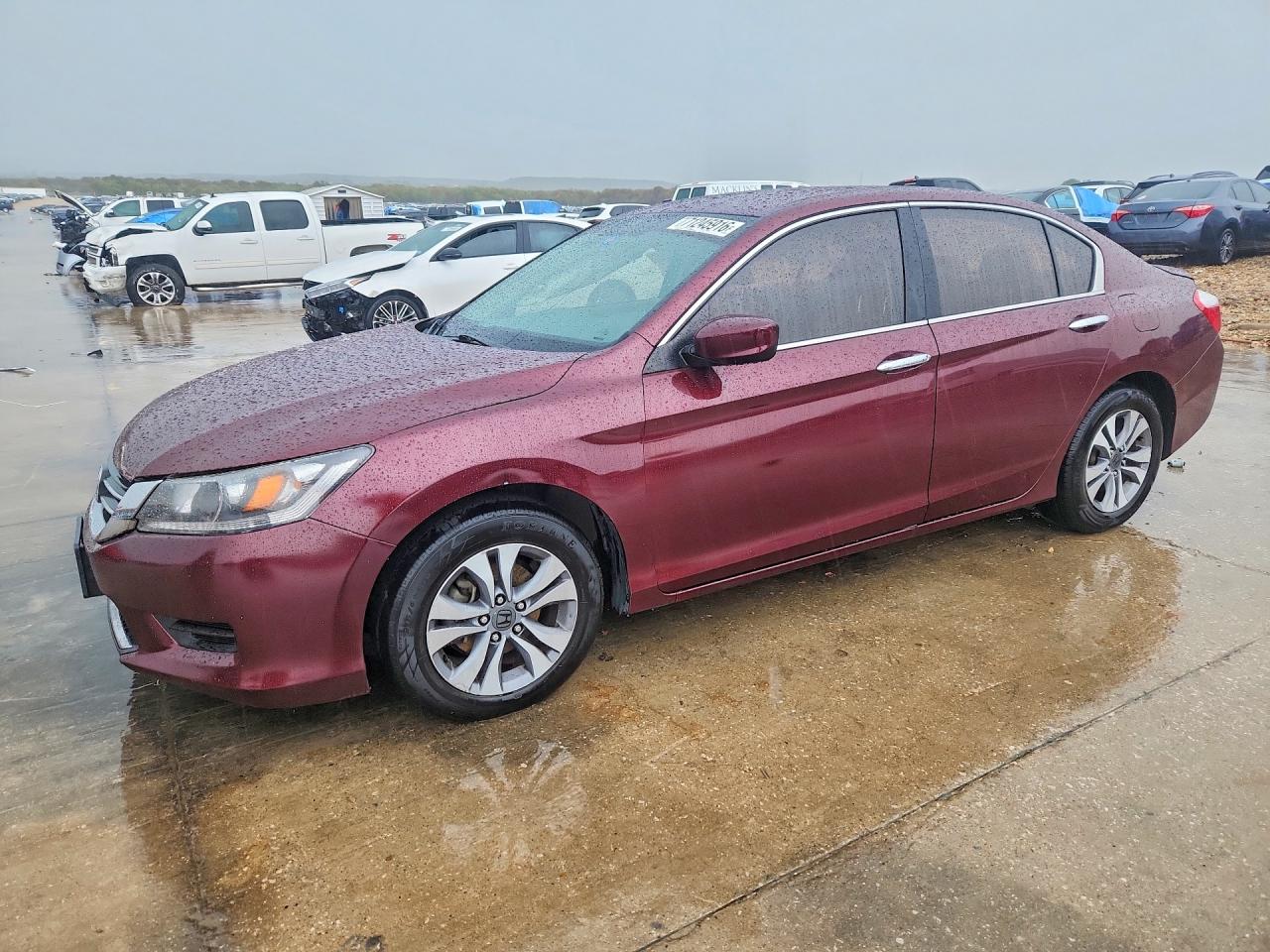 2014 HONDA ACCORD LX | 1HGCR2F39EA176841 | UPCARS
