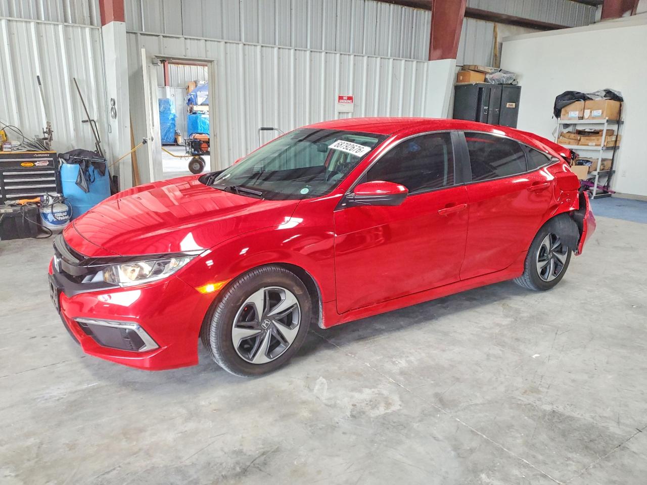 2019 HONDA CIVIC LX | 2HGFC2F64KH586307 | UPCARS