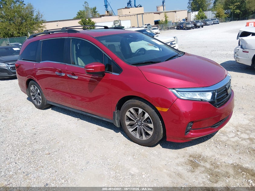 2023 HONDA ODYSSEY EX-L | 5FNRL6H68PB013116 | UPCARS