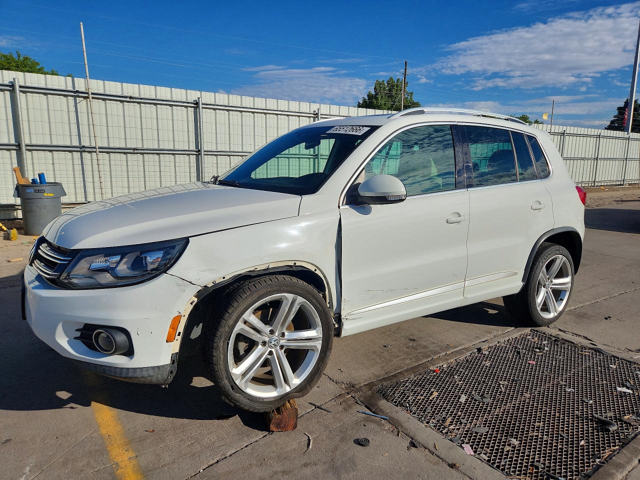 2014 VOLKSWAGEN TIGUAN S | WVGBV3AX7EW095311 | UPCARS