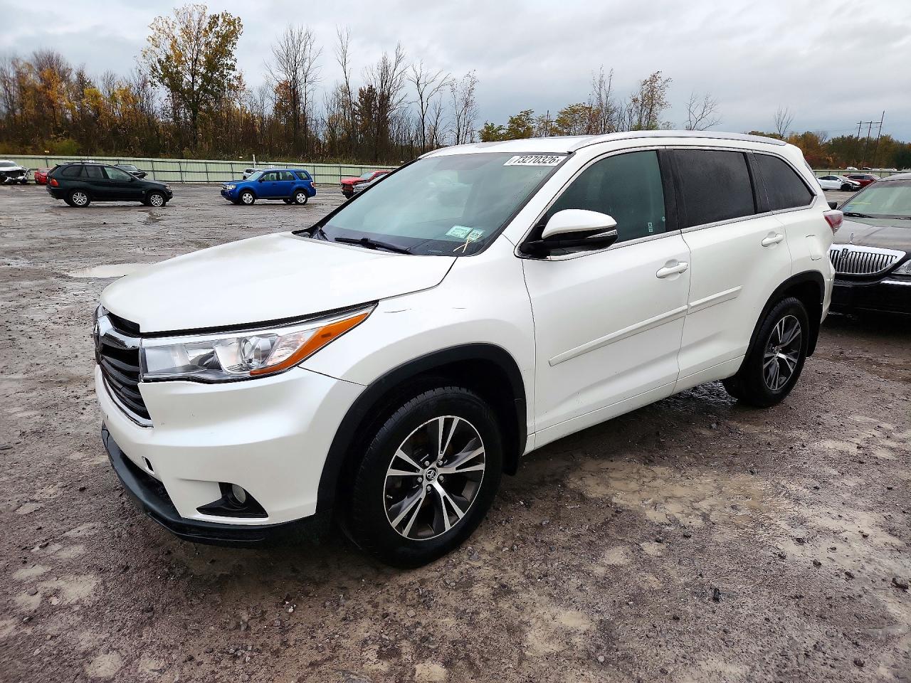 2016 TOYOTA HIGHLANDER XLE | 5TDJKRFH4GS233550 | UPCARS