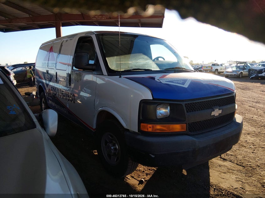 2012 CHEVROLET EXPRESS 2500 WORK VAN | 1GCWGFCA6C1118453 | UPCARS
