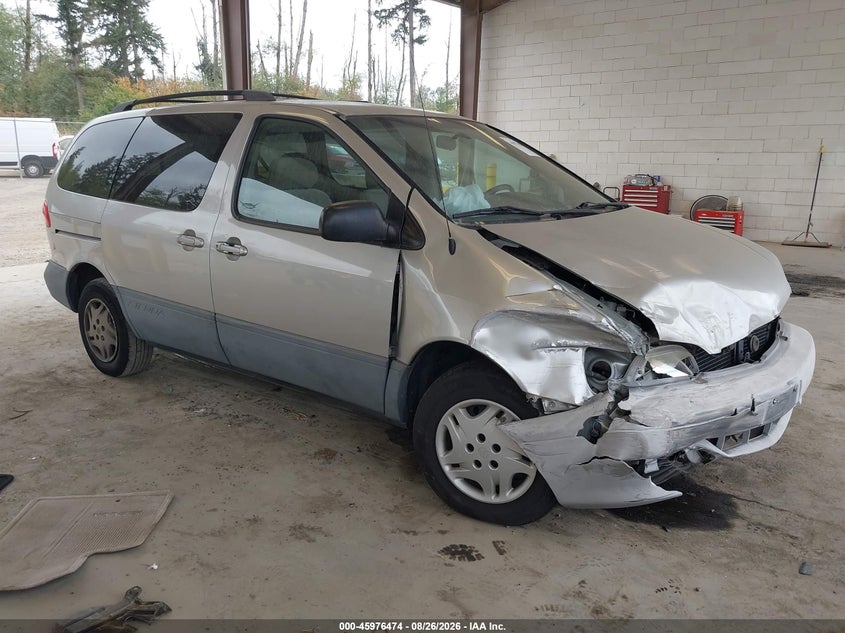 2001 TOYOTA SIENNA CE | 4T3ZF19C41U360006 | UPCARS
