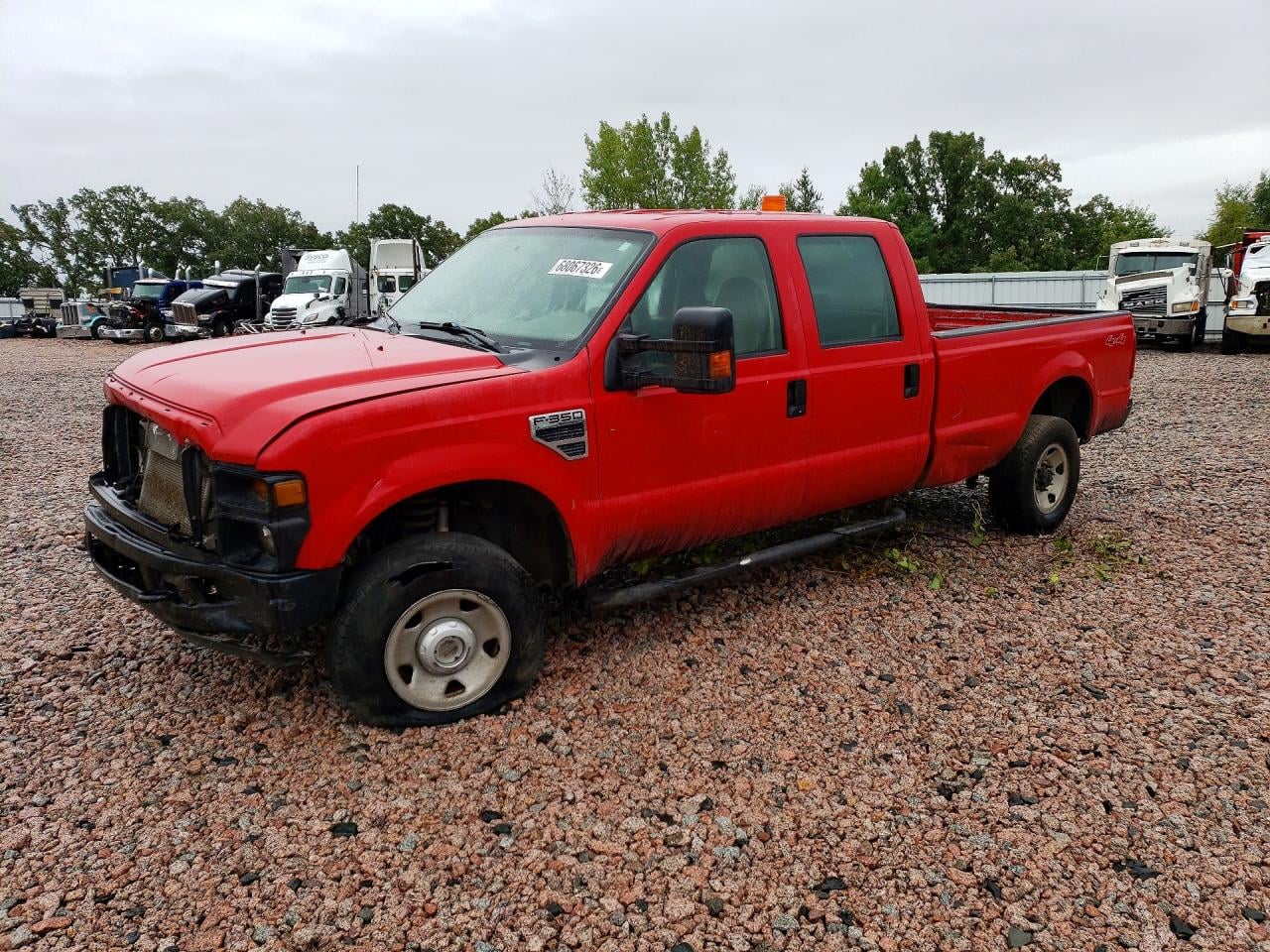 2008 FORD F350 SRW SUPER DUTY | 1FTWW31578EB51405 | UPCARS