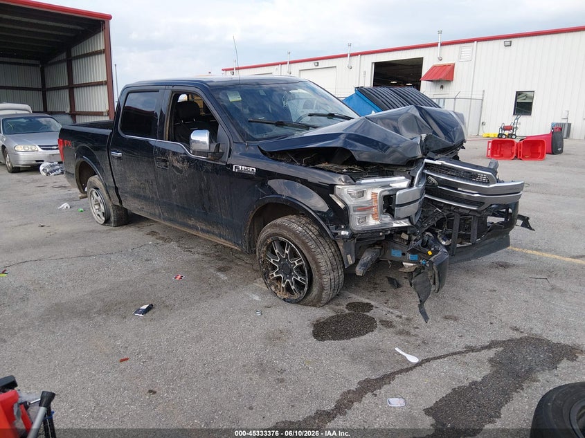 2018 FORD F-150 PLATINUM | 1FTEW1EG8JFE23021 | UPCARS