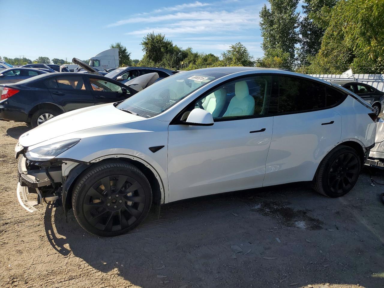 2022 TESLA MODEL Y | 7SAYGAEE0NF327194 | UPCARS