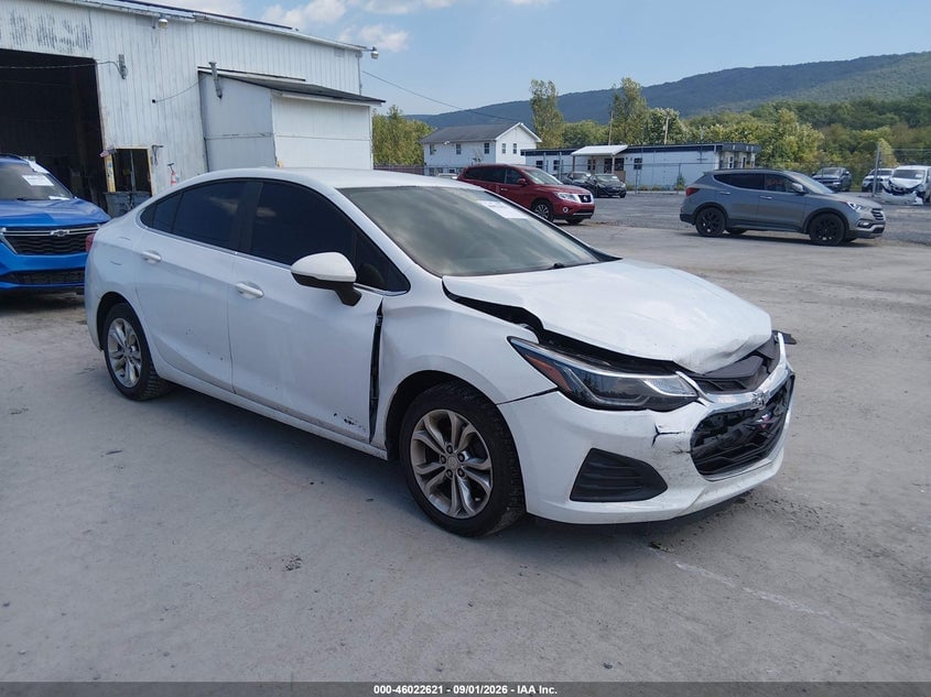 2019 CHEVROLET CRUZE LT | 1G1BE5SM9K7126609 | UPCARS