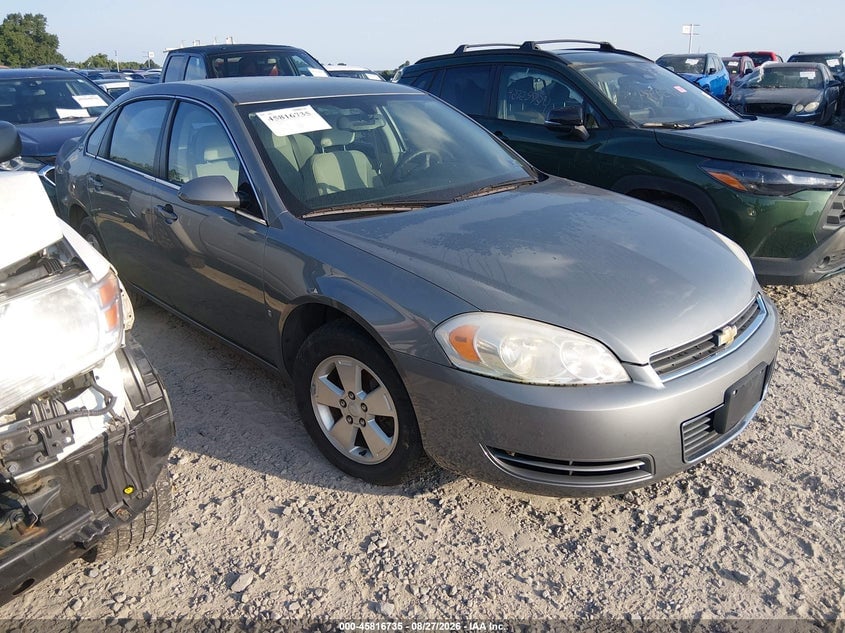 2008 CHEVROLET IMPALA LT | 2G1WT58KX89203587 | UPCARS
