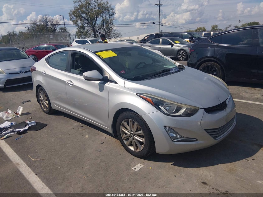 2015 HYUNDAI ELANTRA SE | 5NPDH4AE9FH597205 | UPCARS